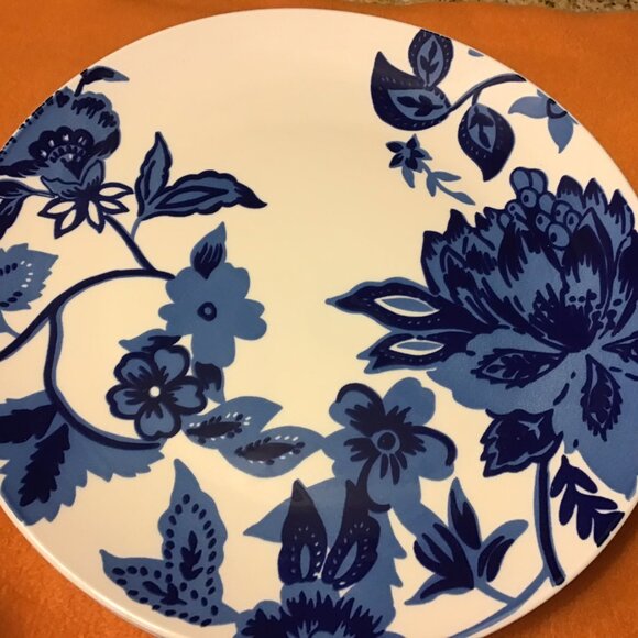 NWT Royal Norfolk set of 6 Blue and white 10/5" Plates - Picture 2 of 3